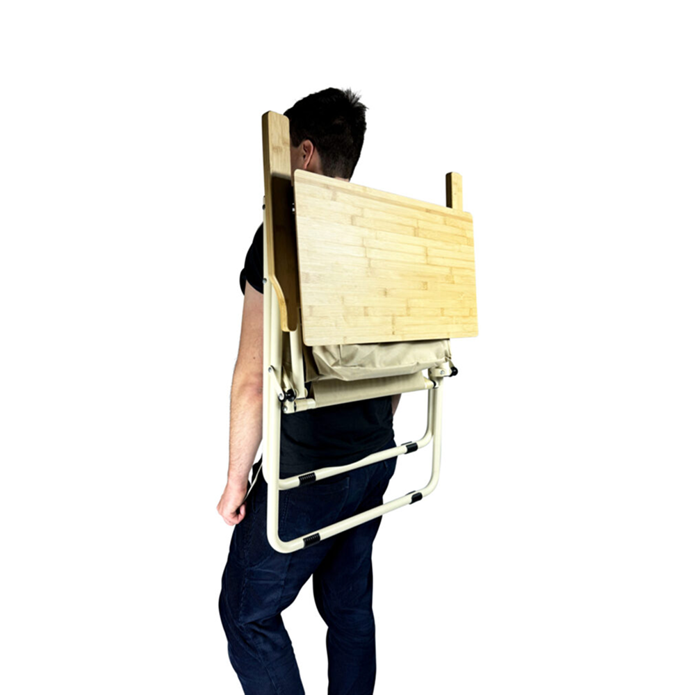 Bamboo Office Chair and Table