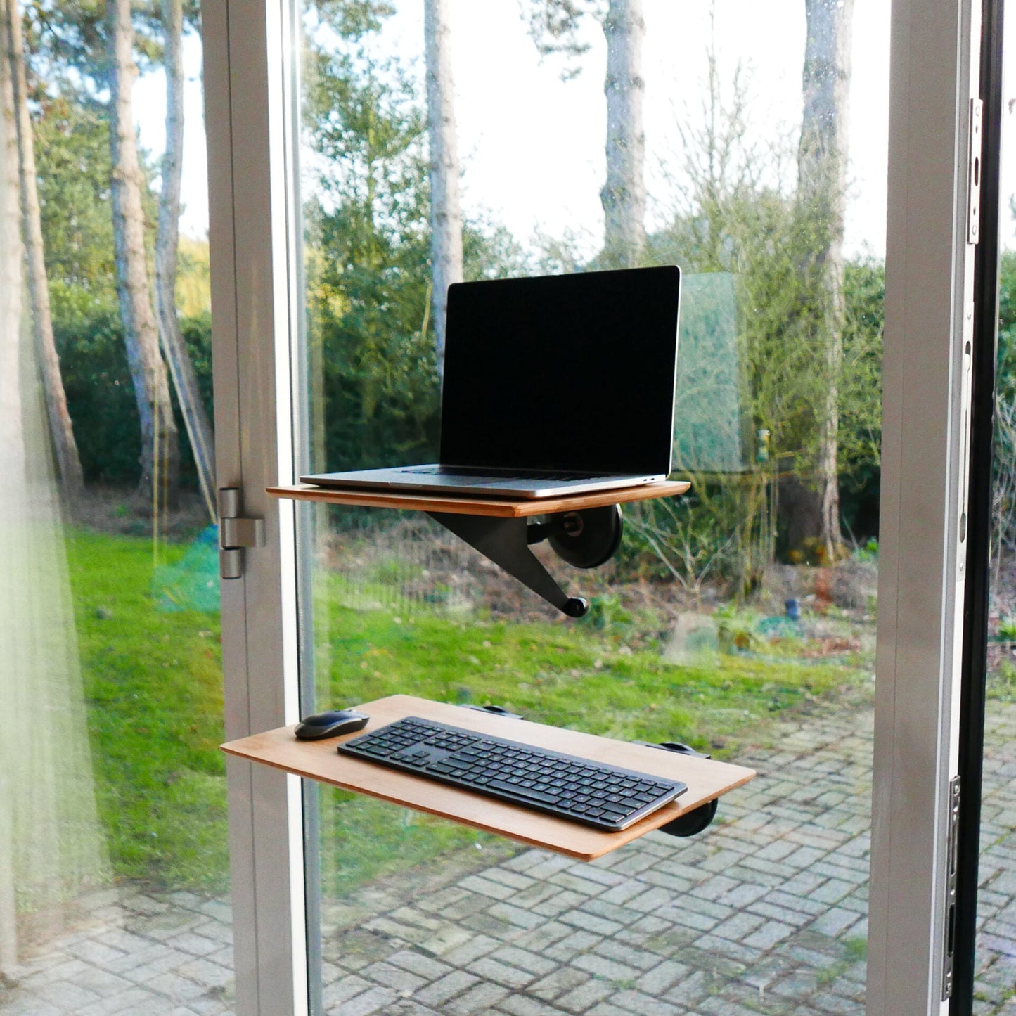 Bamboo Floating Desk