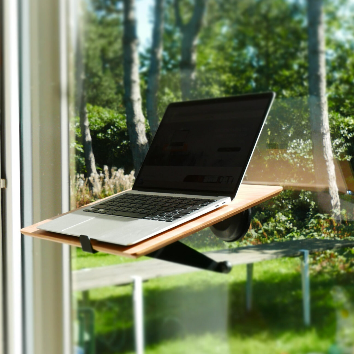 Bamboo Floating Desk