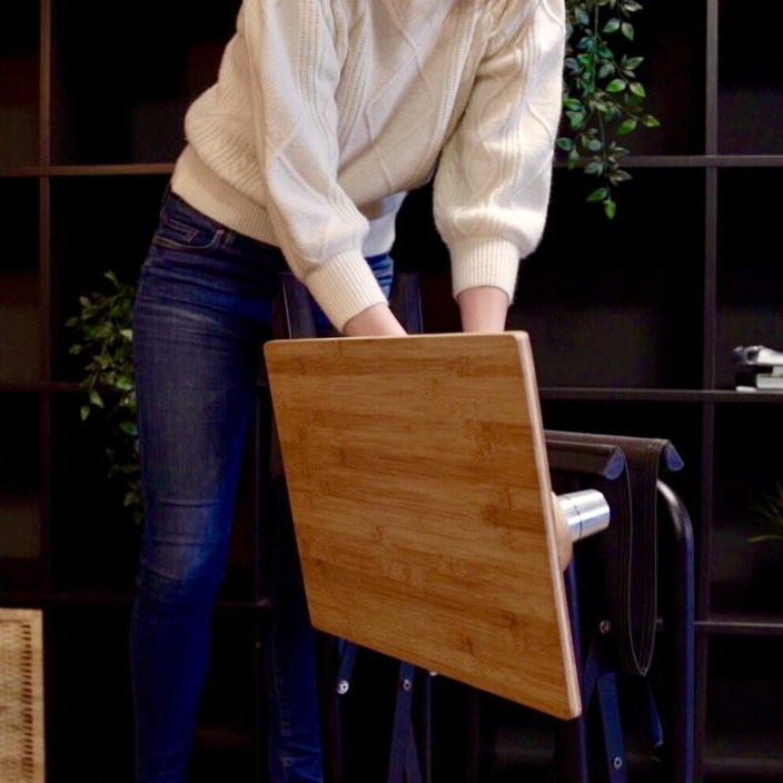 Bamboo Office Chair and Table