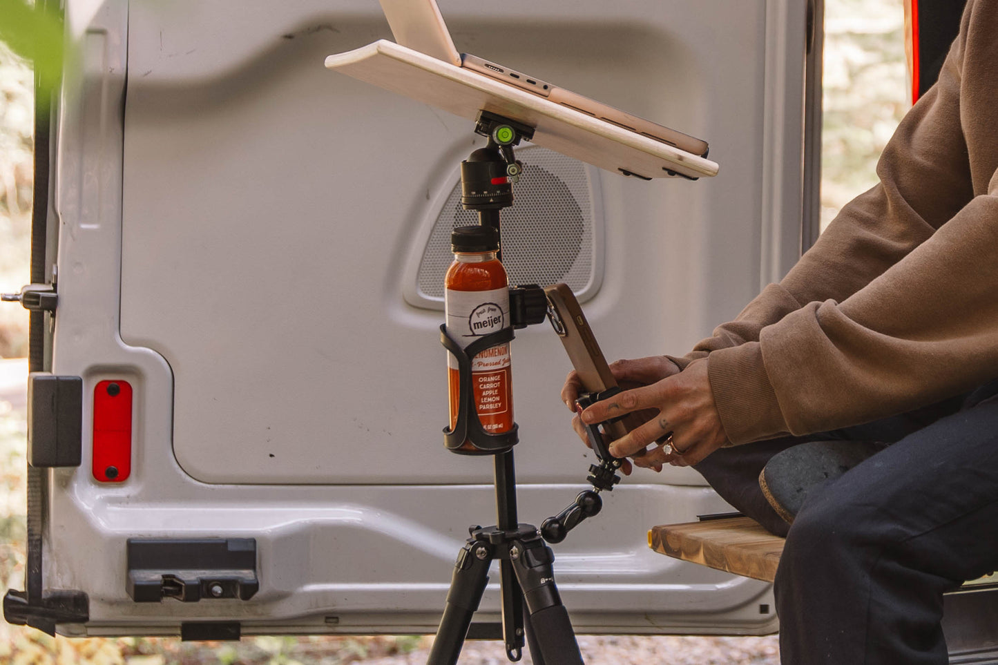 Drink Holder for Portable Outdoor Desk