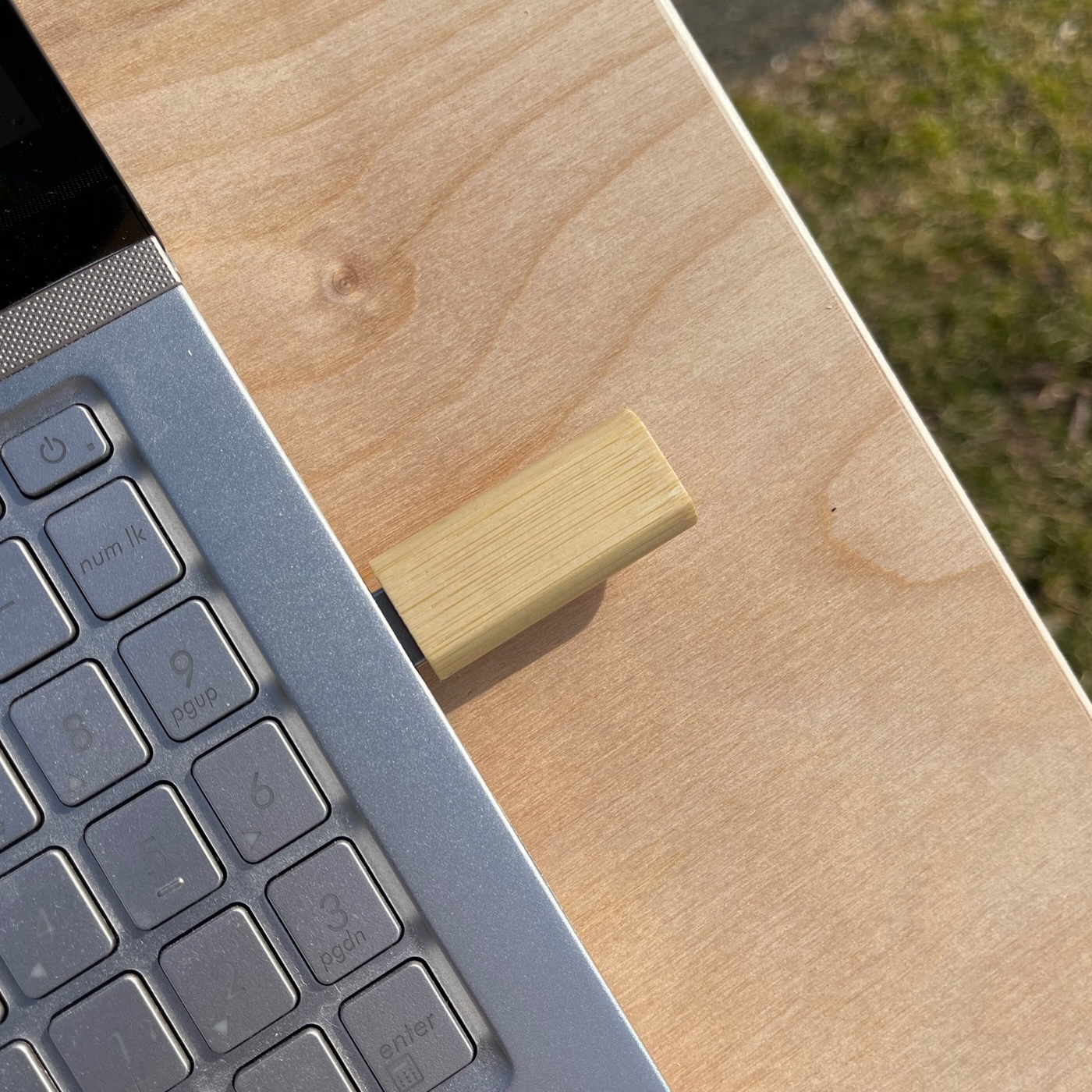 Bamboo USB Storage