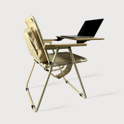 Bamboo Office Chair and Table